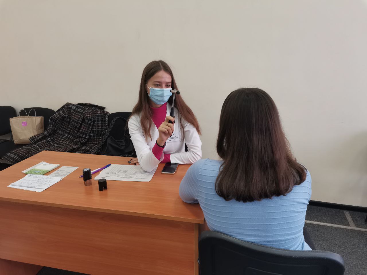 Медицинский осмотр работников ОАО «Молочный Мир»