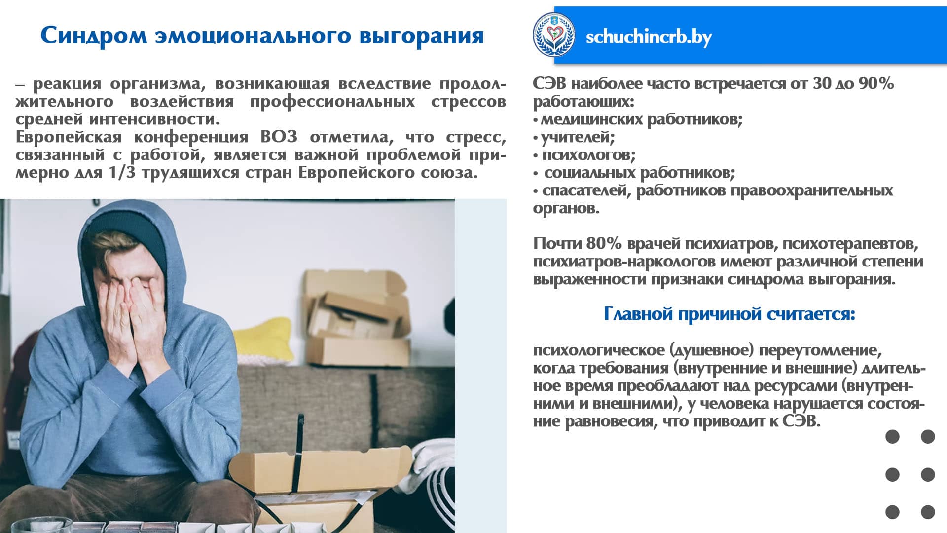 Синдром эмоционального выгорания
