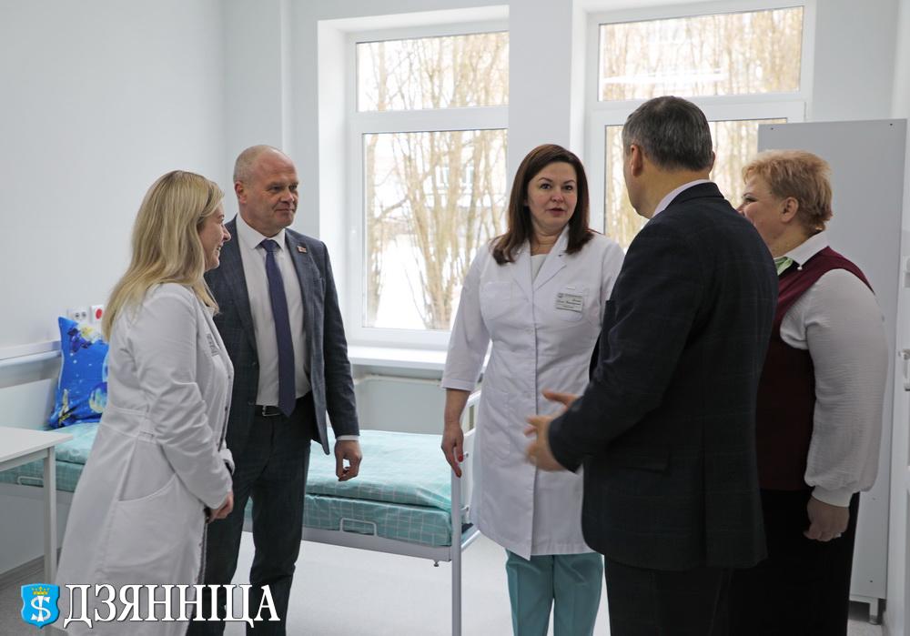 В Щучинской центральной районной больнице  открылось обновлённое инфекционное отделение