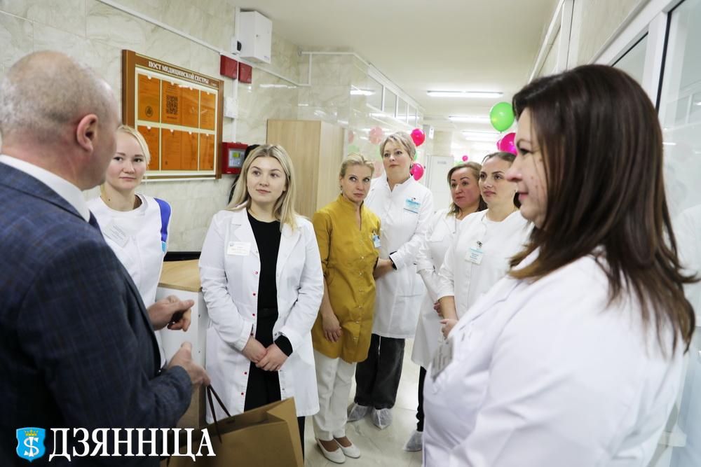 В Щучинской центральной районной больнице  открылось обновлённое инфекционное отделение