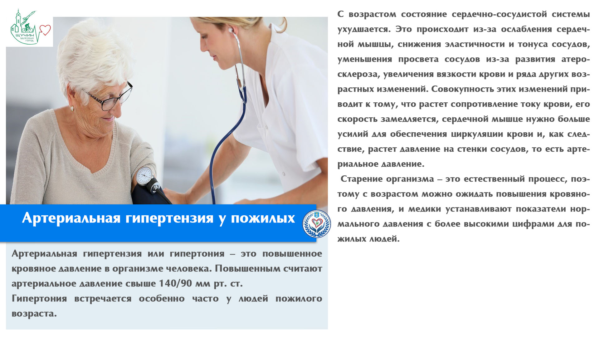 Артериальная гипертензия у пожилых