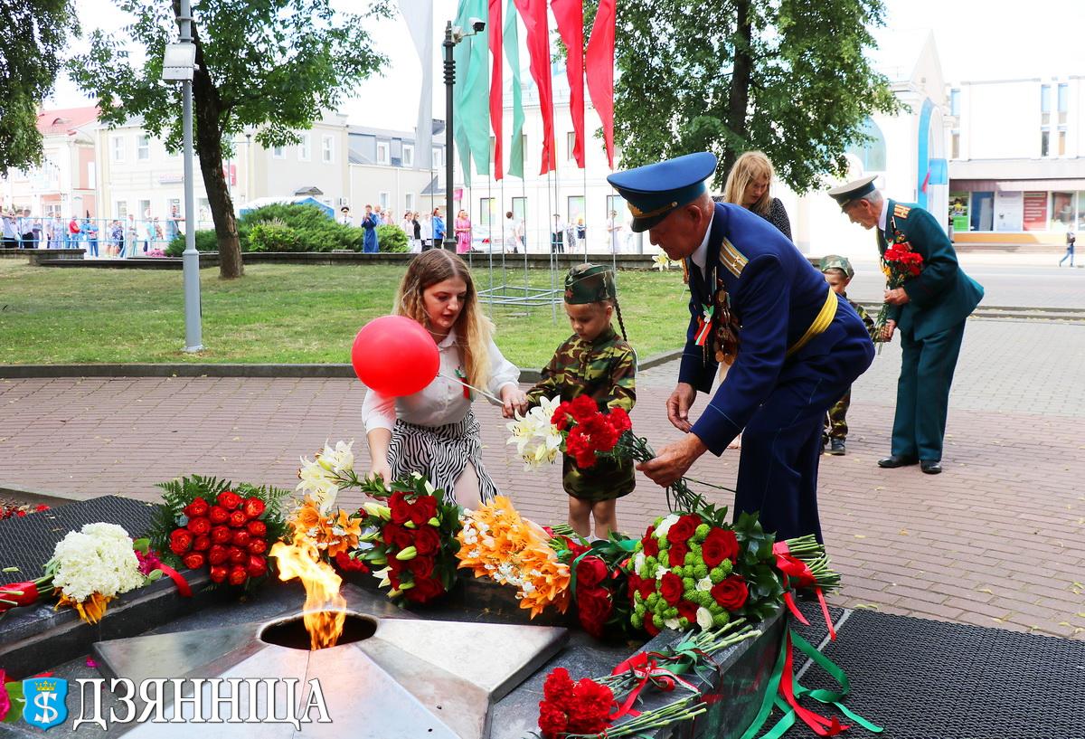 3 июля в День Независимости Беларуси в Щучине  состоялось праздничное шествие