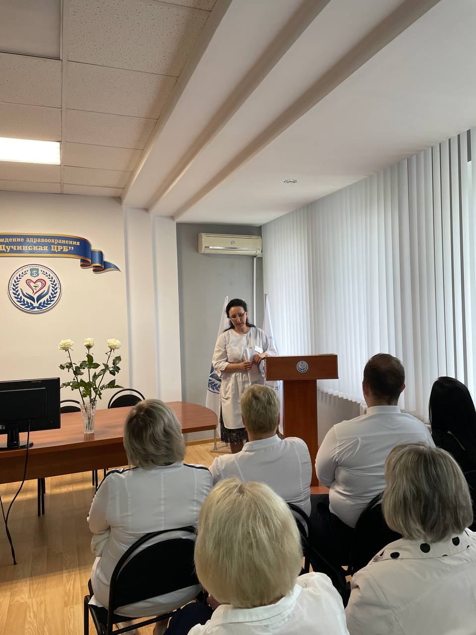 В УЗ «Щучинская ЦРБ» прошла сестринская конференция, приуроченная к Международному Дню медицинской сестры.