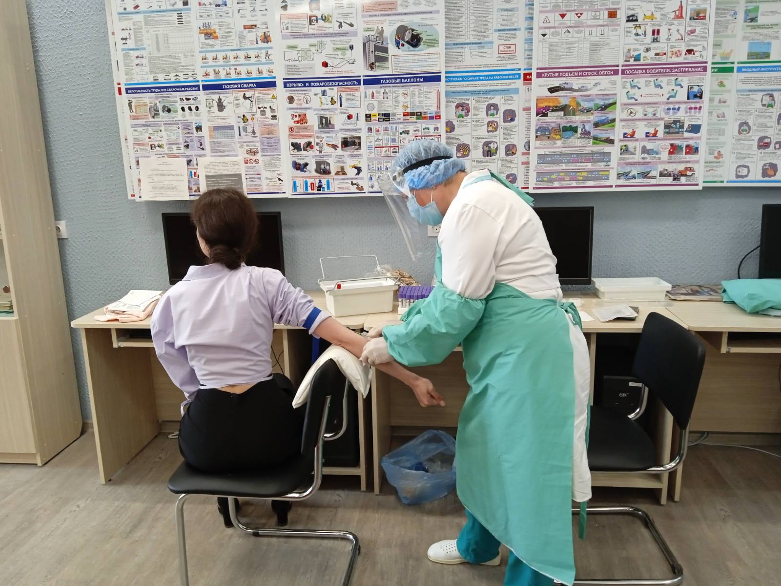 Диспансеризация без отрыва от производства. Акция «Прислушайся к своему сердцу!»