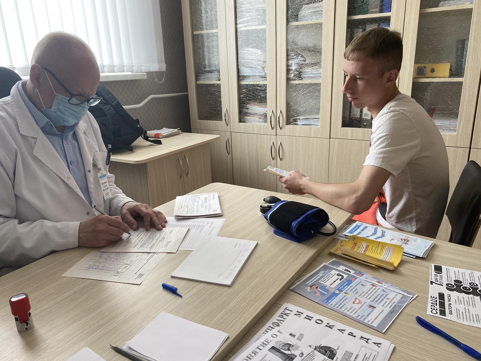 Диспансеризация без отрыва от производства. Акция «Прислушайся к своему сердцу!»