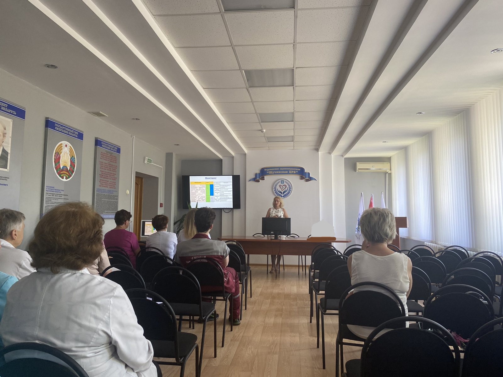 16 июля УЗ «Щучинская ЦРБ» оказана плановая консультативно-методическая помощь 