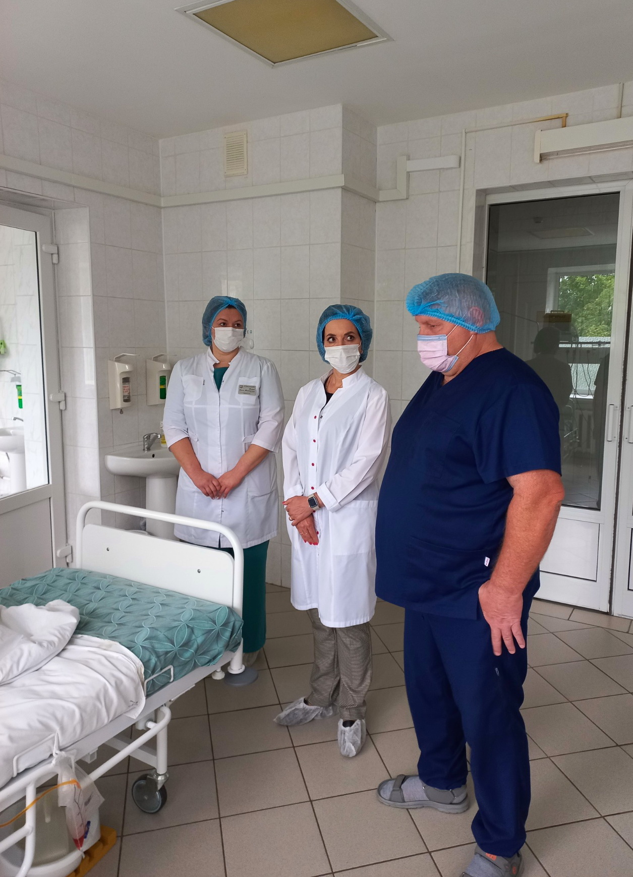 Людмила Николаевна Кеда в ходе рабочей поездки посетила Щучинскую ЦРБ